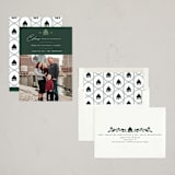 "New Year House" - Holiday Cards in Pine Tree by Ashlee Townsend - Assembled