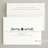 "New Year House" - Holiday Cards in Pine Tree by Ashlee Townsend - FREE Recipient Addressing