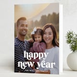 "Sonora" - Holiday Cards in Snow by Robert and Stella - Folded Card