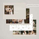"Abundant Year" - Holiday Cards in Vanilla by Kim Thoa - Back of Card Options