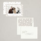 "Abundant Year" - Holiday Cards in Vanilla by Kim Thoa - Assembled