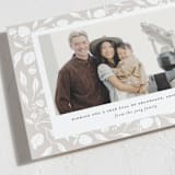 "Abundant Year" - Holiday Cards in Vanilla by Kim Thoa - Detail