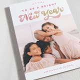 "Funky New Year" - Holiday Cards in Paloma by Ashley DeMeyere - Detail