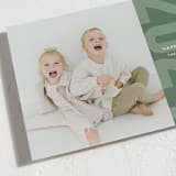"Modern Year" - Holiday Cards in Emerald by Sarah Cohn - Detail