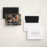 "Effervescent" - Holiday Cards in Alabaster by Susan Asbill - Assembled