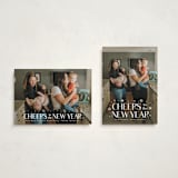 "Effervescent" - Holiday Cards in Alabaster by Susan Asbill - Photo Orientation Options