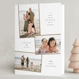 "Eventful Year" - Holiday Cards in Chestnut by Erica Krystek - Folded Card