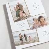 "Eventful Year" - Holiday Cards in Chestnut by Erica Krystek - Detail