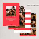 "Sprinkled Cheers" - Holiday Cards in Cherry by Kerry Doyle - Back of Card Options