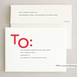"Sprinkled Cheers" - Holiday Cards in Cherry by Kerry Doyle - FREE Recipient Addressing