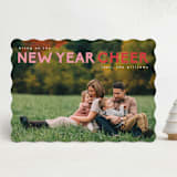 "Bring it on" - Holiday Cards in Candy Cane by Robin Ott - Front