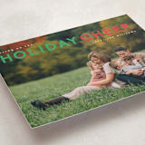 "Bring it on" - Holiday Cards in Santa's Shoes by Robin Ott - Detail