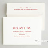 "Bring it on" - Holiday Cards in Candy Cane by Robin Ott - FREE Recipient Addressing
