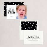 "It's been a year" - Holiday Cards in Ink by Owl and Toad - Assembled