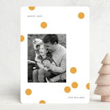 "Happy Dots" - Holiday Cards in Sunny by Sumak Studio - Front