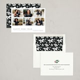 "Violet " - Holiday Cards in Snow by Deynaaz Daraei - Assembled