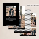 "Terms & Conditions" - Holiday Cards in Snow by Hudson meet Rose - Back of Card Options