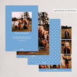 "Made it" - Holiday Cards in Cloud by Sara Hicks Malone - Back of Card Options