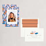 "Pebbled" - Holiday Cards in Twilight by Corinne Malesic - Assembled