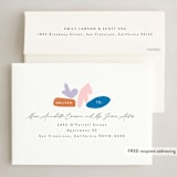 "Pebbled" - Holiday Cards in Twilight by Corinne Malesic - FREE Recipient Addressing