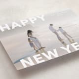 "Modern Type" - Holiday Cards in Cloud by Angela Thompson - Detail