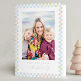 "Retro prism" - Holiday Cards in Wintermint by Creo Study - Folded Card