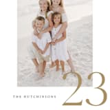 "Foil Year" - Holiday Cards in Golden by Vanessa Doyle - Detail