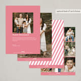 "Neon Frame" - Holiday Cards in Cherry by Liz Conley - Back of Card Options