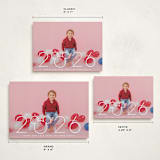 "Disney Mickey Year" - Holiday Cards in Marshmallow by Lori Wemple - Formats Available