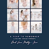 "Unforgettable" - Holiday Cards in Navy by Lea Delaveris - Detail