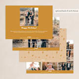 "New year Joy" - Holiday Cards in Starlight by Leah Ragain - Back of Card Options
