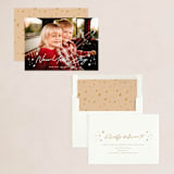 "New year Joy" - Holiday Cards in Starlight by Leah Ragain - Assembled
