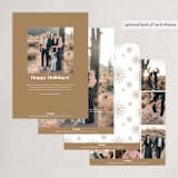 "4 Blocks" - Holiday Cards in Marshmallow by fatfatin - Back of Card Options
