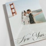 "Serenity" - Holiday Cards in Ebony by Charter Oaks Creative - Detail