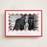 "Party Squiggle" - Holiday Cards in Candy Cane by Blustery August - Front