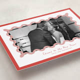 "Party Squiggle" - Holiday Cards in Candy Cane by Blustery August - Detail