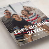 "Let's do this" - Holiday Cards in Snow by Lea Delaveris - Detail