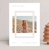 "Frame Type" - Holiday Cards in Snow by Danie Romrell - Front