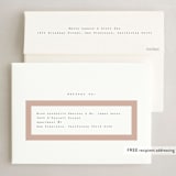"Frame Type" - Holiday Cards in Snow by Danie Romrell - FREE Recipient Addressing