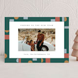 "Scallop Form" - Holiday Cards in Forest by Amy Kross - Front