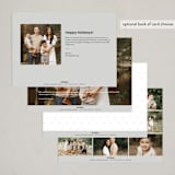 "Over to you" - Holiday Cards in Snow by Adelyn T. - Back of Card