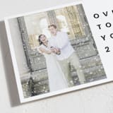 "Over to you" - Holiday Cards in Snow by Adelyn T. - Detail