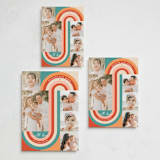 "Twirl" - Holiday Cards in Coastal by Corinne Malesic - Formats Available