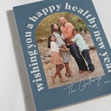 "Overarching" - Holiday Cards in Lake by Stacey Meacham - Detail