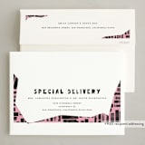 "Aoki" - Holiday Cards in Fuchsia by Vivian Yiwing - FREE Recipient Addressing