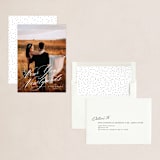 "New Year Newlyweds" - Holiday Cards in Diamond by Ella Weaver - Assembled
