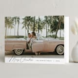 "Glamour" - Holiday Cards in Snow by Nicoletta Savod - Folded Card