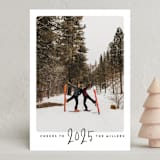 "Retro Photo Frame" - Holiday Cards in Cotton by Shannon Chen of Four Wet Feet Studio - Front
