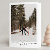 "Retro Photo Frame" - Holiday Cards in Cotton by Shannon Chen of Four Wet Feet Studio - Folded Card
