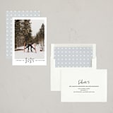 "Retro Photo Frame" - Holiday Cards in Cotton by Shannon Chen of Four Wet Feet Studio - Assembled